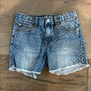 Peek Blue Polka Dot Kids Shorts
